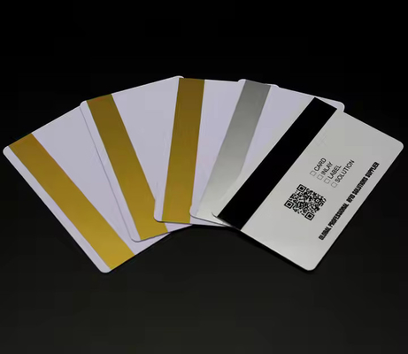 ATM Machine Parts White Magnetic Stripe Smart Blanking PVC Cards