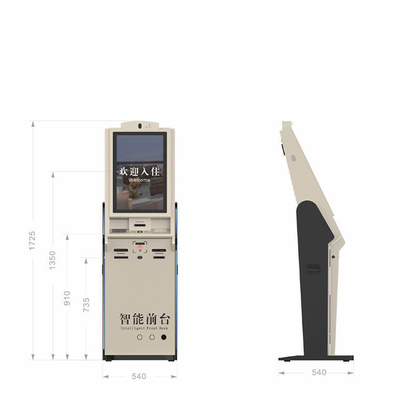 Vandal Proof Self Service Kiosk 24 Hrs Self Ordering Kiosk For Restaurants