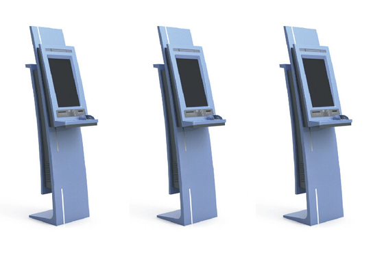 OEM Hotel Self Service Kiosk Check In System With Credit Card Payment Terminal