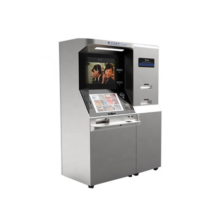 21.5 22 inch self service order payment touch screen kiosk  pay machine barcode scanner kiosk for chain store / rest
