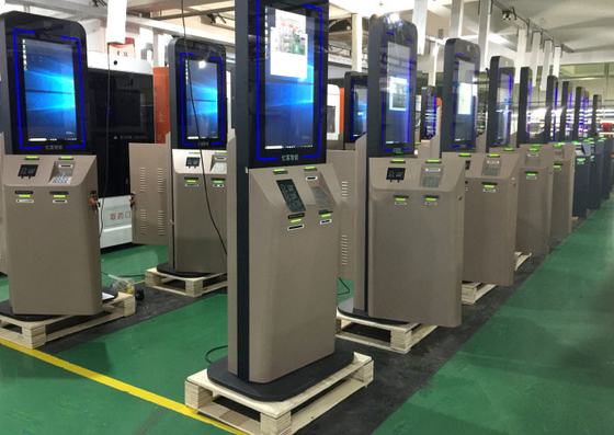 Smart Hotel 8ms Card Dispenser Kiosk Self Service Payment Machine
