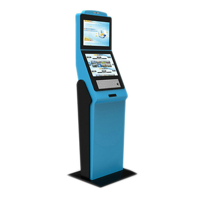 256GB Restaurant Self Ordering System Self Pay Kiosk With Thermal Printer