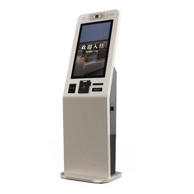 ODM FCC Customer Service Kiosk Self Payment Machine With Room Card Dispenser