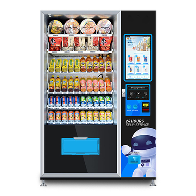 Capsule Food Hot And Cold Tea Coffee Juice Beverages Ice Cream Vending Machine Kiosk