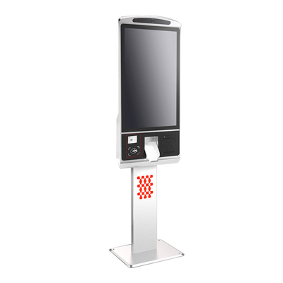 32-Inch Touch Screen Payment Machine Kiosk With Thermal Printer And Qr Code Scanner