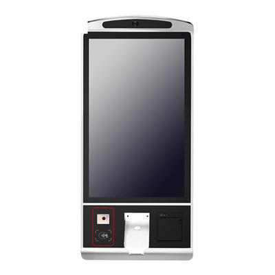 32-Inch Touch Screen Payment Machine Kiosk With Thermal Printer And Qr Code Scanner