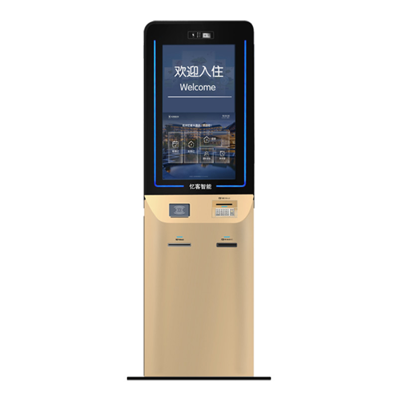 Self Service Kiosk For Hotel Check In/Out OR Restaurant Food Order Convenient Machine