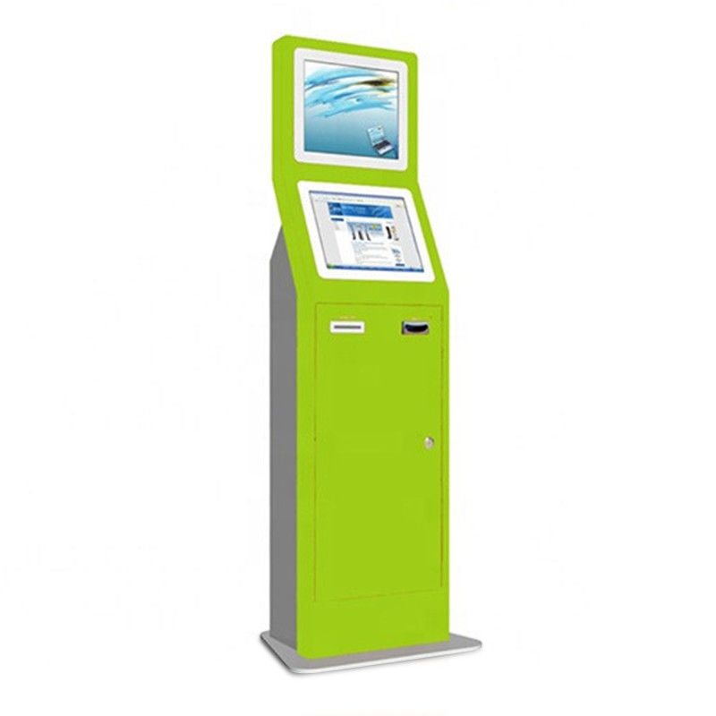 Self Service Payment Checkout Machine Kiosk Pos Machine Card Reader Scanner Printer Cash Acceptor