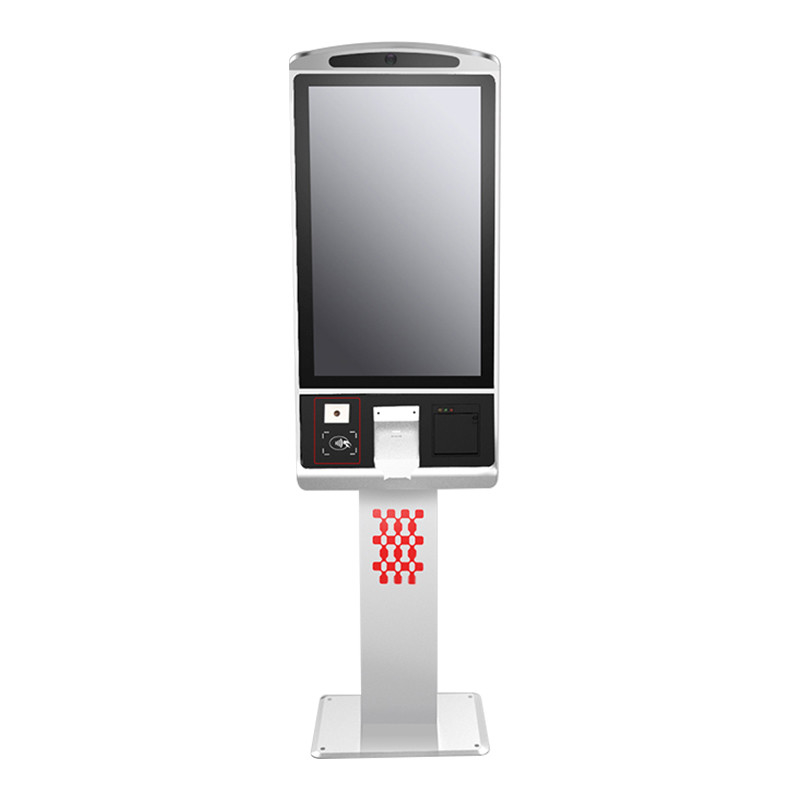 32-Inch Touch Screen Payment Machine Kiosk With Thermal Printer And Qr Code Scanner