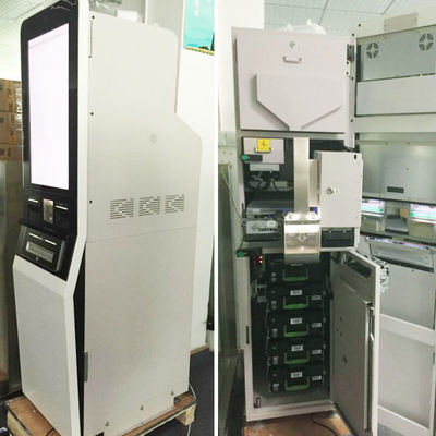 64G 128G Coin Recycling Currency Exchange Kiosk Machine
