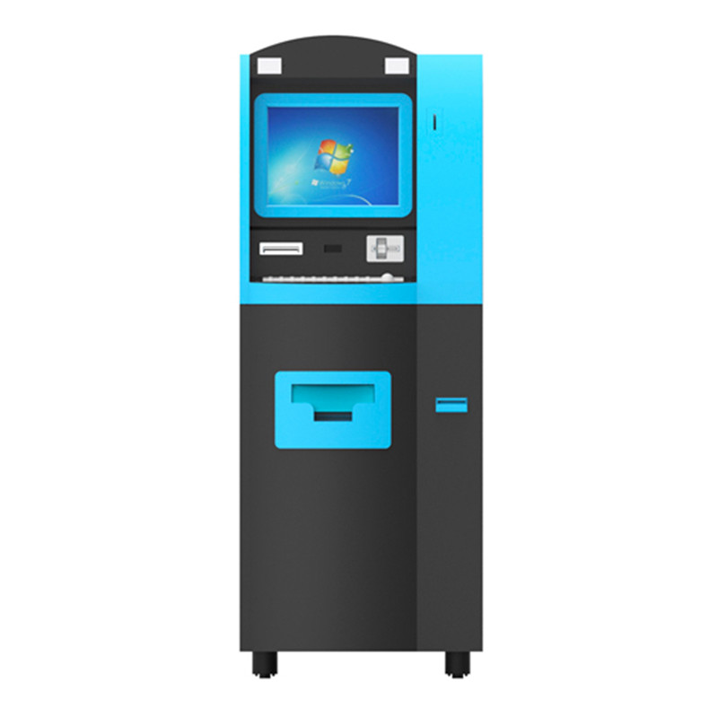 Self Service ATM Cash Deposit Machine Banking Kiosk with 17" LCD